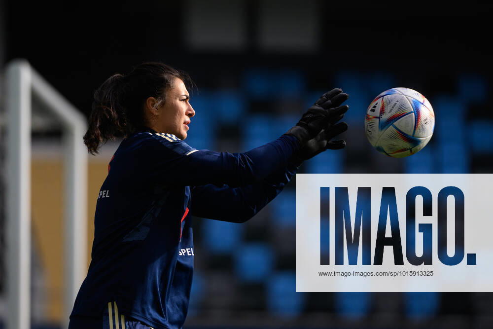 Goalkeeper Zecira Musovic of the Swedish women s national football team during training session on October 10, 2022 in Göteborg. Photo: Carl Sandin BILDBYRAN kod CS CS0315 fotboll football soccer fotball träning practice training sverige sweden dam bbeng