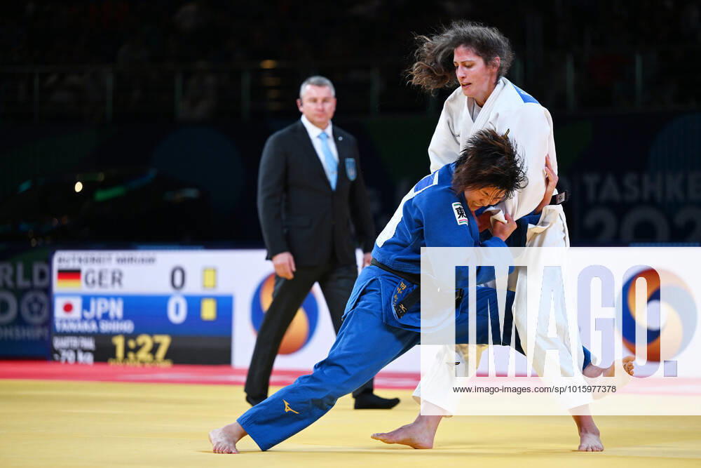 Shiho Tanaka (JPN), OCTOBER 10, 2022 - Judo : World Judo Championships Tashkent 2022 Women s -70kg quarterfinal match at Humo Arena in Tashkent, Uzbekistan. Noxthirdxpartyxsales (200867879)