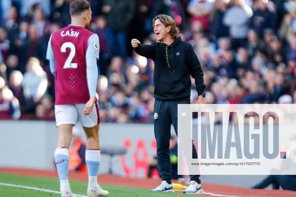 Aston Villa v Brentford Premier League Brentford Head Coach Thomas Frank during the Premier League match between Aston Villa and Brentford at Villa Park, Birmingham Content Not Available For UK Newspapers