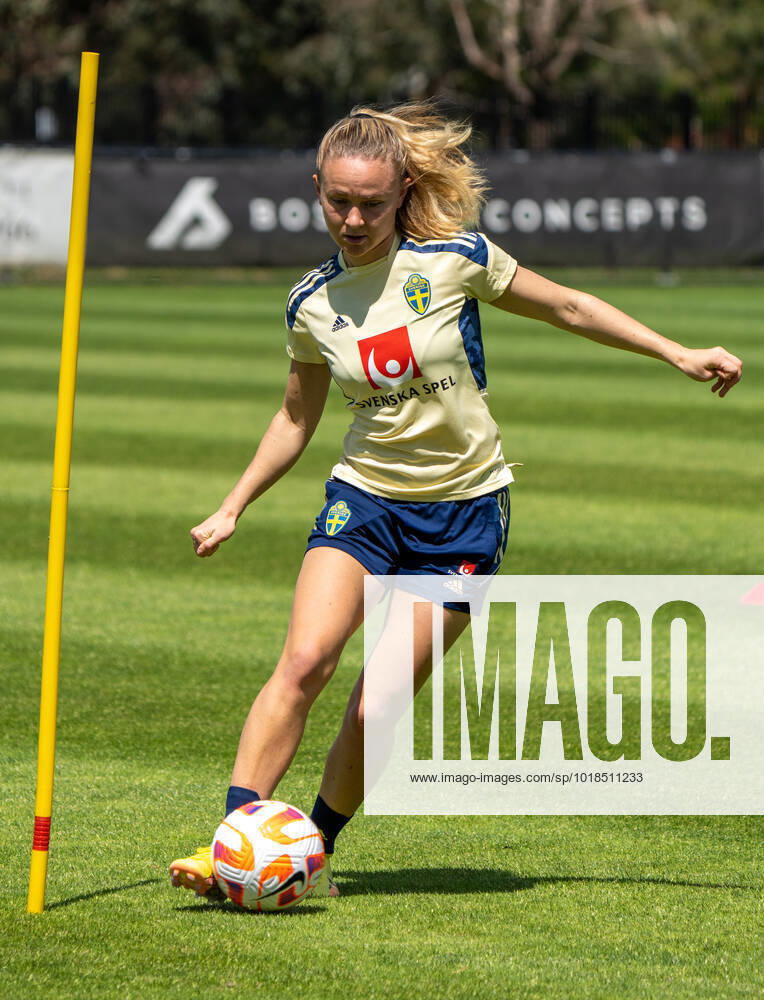 Matilda Vinberg of the Swedish women s national football team during a training session on November 9, 2022 in Melbourne. Photo: Mark Dadswell BILDBYRAN COP 334 XX0021 bbeng fotboll football soccer fotball dam träning practice training sverige sweden