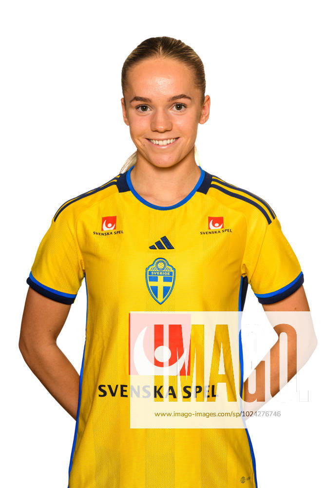 Hanna Lundkvist of the Swedish women s national football team poses for a portrait on February 14, 2023 in Marbella. Photo: Ludvig Thunman BILDBYRAN kod LT LT0495 fotboll football soccer fotball porträtt portraits sverige sweden dam bbeng