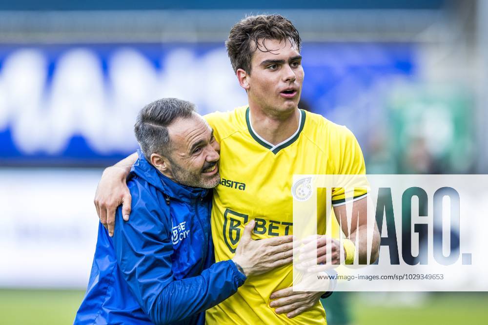 SITTARD - Rodrigo Guth of Fortuna Sittard after the conclusion of the Dutch premier league match between Fortuna Sittard and Vitesse Arnhem at Fortuna Sittard Stadium on May 7, 2023 in Sittard, Netherlands. ANP MARCEL VAN HOORN Dutch Eredivisie 2022 2023 ANPxSportx IVx 468723867 originalFilename: 468723867