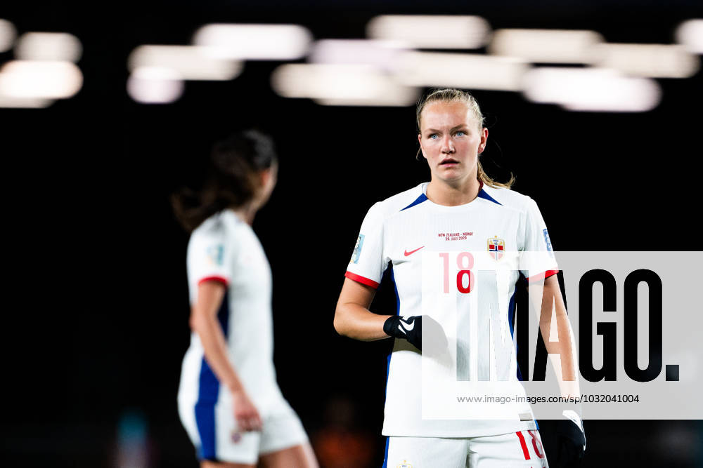 Frida Maanum of Norway during the FIFA Women s World Cup football match between New Zealand and Norway on July 20, 2023 in Auckland. Photo: Vegard Grott BILDBYRAN kod VG VG0487 bbeng fotball fotboll football norge norway a kvinner dam fotbolls-vm fotball vm kvinner världsmästerskap verdensmesterskap vm fifa womens world cup day 1 nya zeeland new zealand