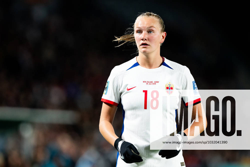 Frida Maanum of Norway during the FIFA Women s World Cup football match between New Zealand and Norway on July 20, 2023 in Auckland. Photo: Vegard Grott BILDBYRAN kod VG VG0487 bbeng fotball fotboll football norge norway a kvinner dam fotbolls-vm fotball vm kvinner världsmästerskap verdensmesterskap vm fifa womens world cup day 1 nya zeeland new zealand