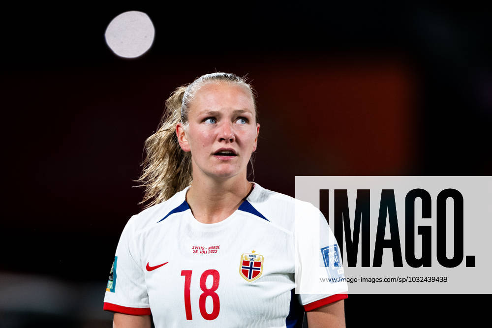 Frida Maanum of Norway during the FIFA Women s World Cup football match between Switzerland and Norway on July 25, 2023 in Hamilton. Photo: Vegard Grott BILDBYRAN kod VG VG0497 bbeng fotball fotboll football a kvinner dam fotbolls-vm fotball vm kvinner världsmästerskap verdensmesterskap vm fifa womens world cup day 6 switzerland schweiz sveits norge norway