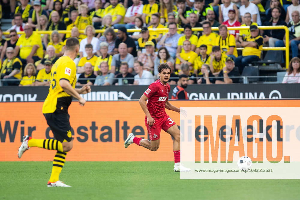 1.Bundesliga, 1.Spieltag: Borussia Dortmund - 1.FC Koeln, Dortmund, Signal Iduna Park, 19.08.2023 Max Finkgraefe (1. FC Koeln, 35) 1.Bundesliga, 1.Spieltag: Borussia Dortmund - 1.FC Koeln, Dortmund, Signal Iduna Park, 19.08.2023 DFL Regulations prohibit any of use of photographs as image sequences and quasi video