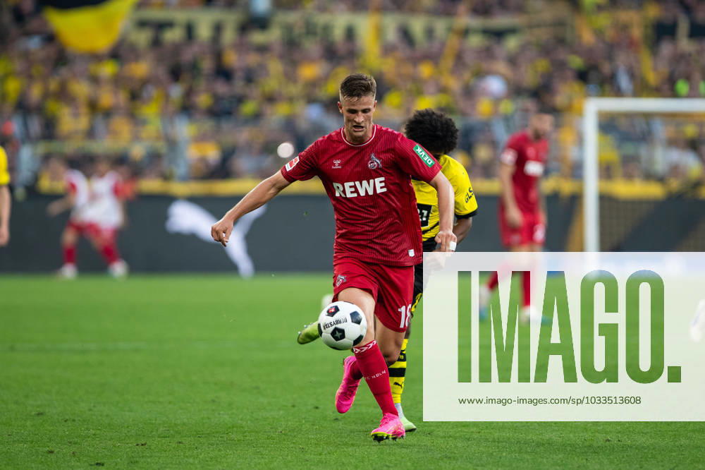 1.Bundesliga, 1.Spieltag: Borussia Dortmund - 1.FC Koeln, Dortmund, Signal Iduna Park, 19.08.2023 Rasmus Carstensen (1. FC Koeln) 1.Bundesliga, 1.Spieltag: Borussia Dortmund - 1.FC Koeln, Dortmund, Signal Iduna Park, 19.08.2023 DFL Regulations prohibit any of use of photographs as image sequences and quasi video