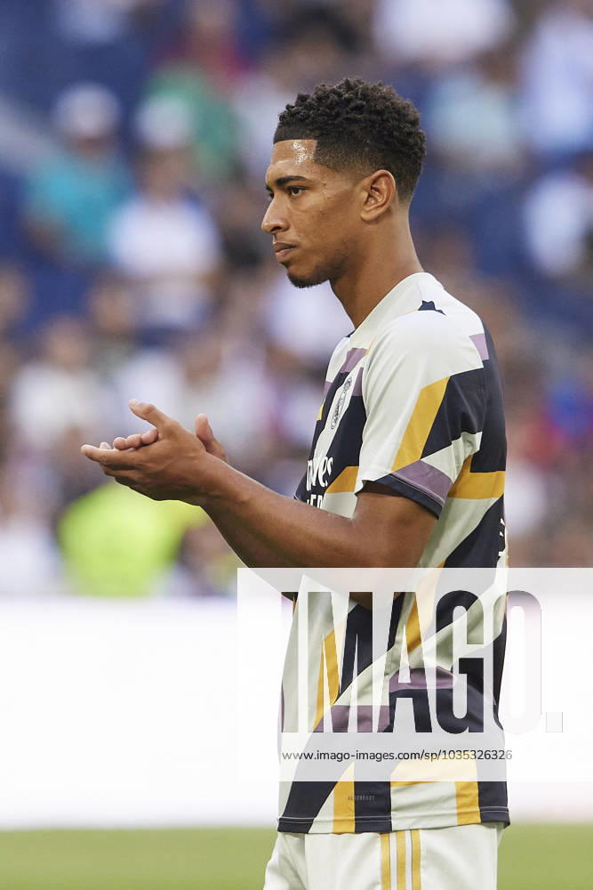 Jude Bellingham of Real Madrid CF during La Liga football match between Real Madrid CF v CA Osasuna at Santiago Bernabeu Stadium in Madrid, Spain, October 7, 2023 Madrid Spain - ZUMAa206 20231007_zsp_a206_087
