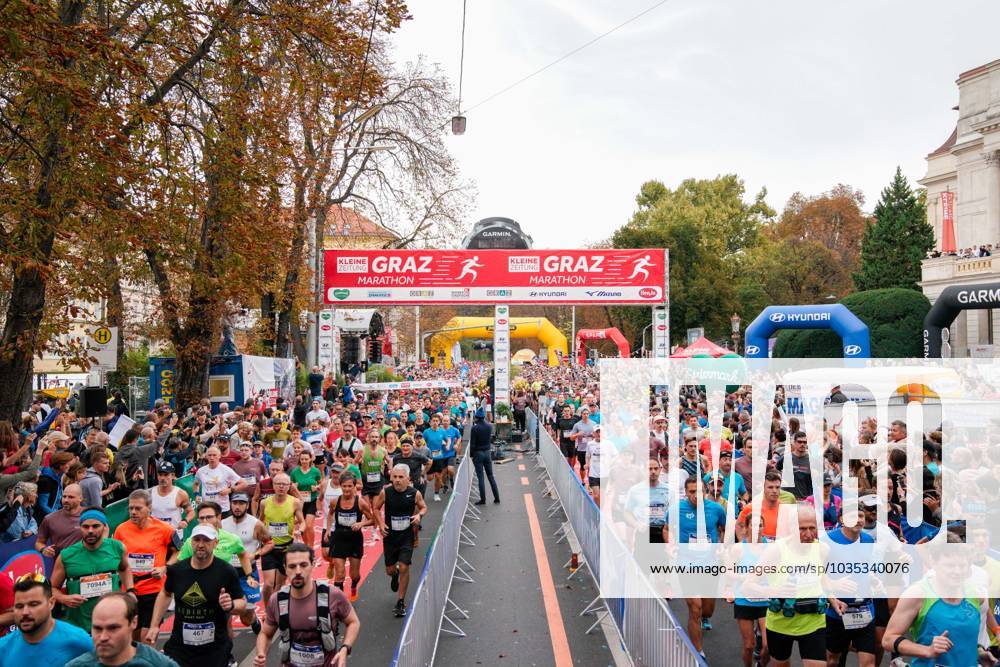 RUNNING - Graz Marathon 2023 GRAZ,AUSTRIA,08.OCT.23 - RUNNING - Graz Marathon. Image shows participants GEPAxpictures xJohannesxFriedl