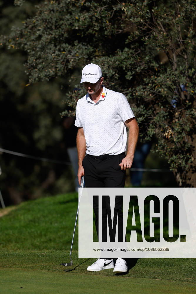 Justin Rose of England looks on during Acciona Open de Espana, Round 1, Golf tournament celebrated at Club de Campo on October 12, 2023, in Madrid, Spain. MADRID SPAIN - ZUMAa181 20231012_zaa_a181_061