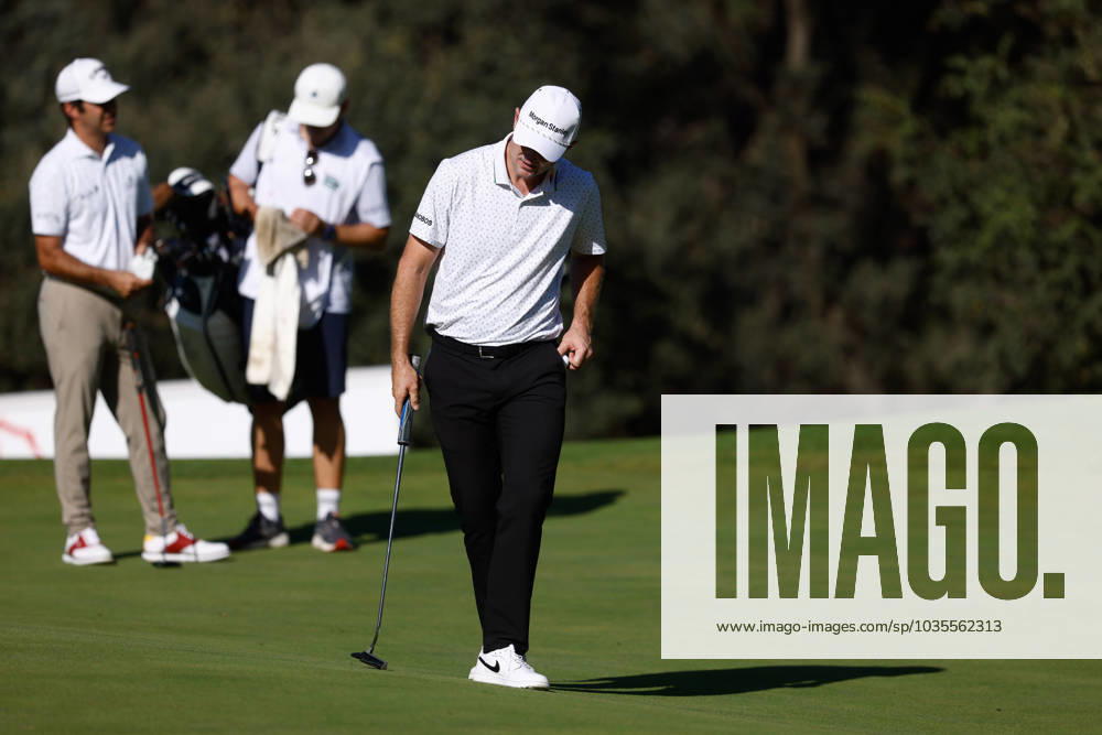 Justin Rose of England looks on during Acciona Open de Espana, Round 1, Golf tournament celebrated at Club de Campo on October 12, 2023, in Madrid, Spain. MADRID SPAIN - ZUMAa181 20231012_zaa_a181_062