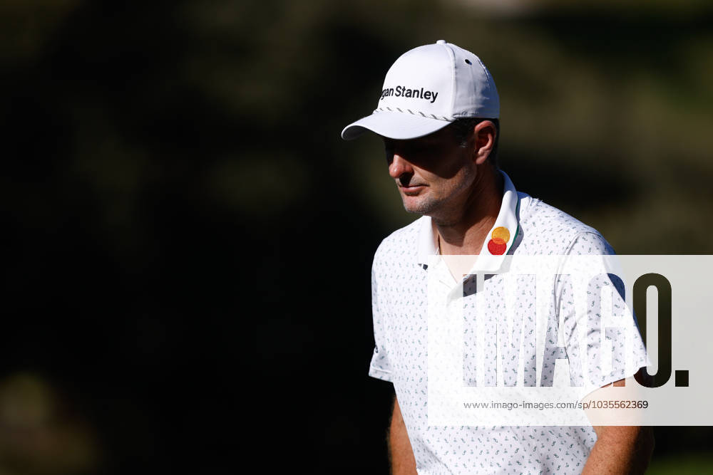 Justin Rose of England looks on during Acciona Open de Espana, Round 1, Golf tournament celebrated at Club de Campo on October 12, 2023, in Madrid, Spain. MADRID SPAIN - ZUMAa181 20231012_zaa_a181_072