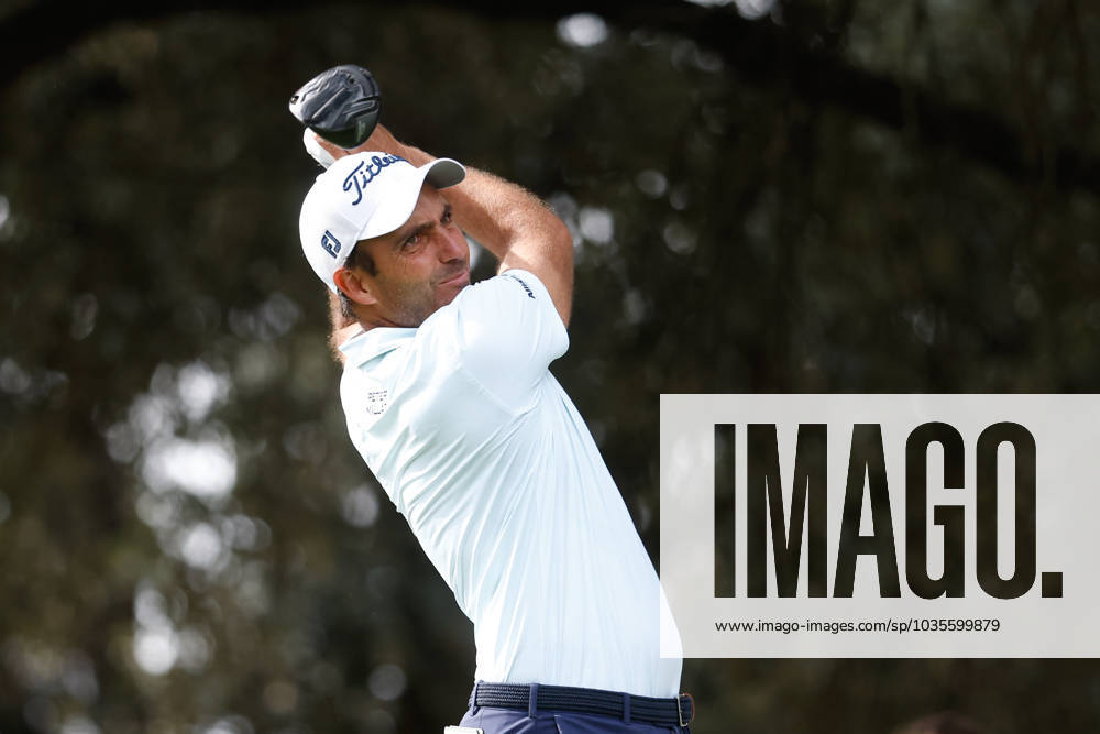 Adrian Otaegui of Spain in action during Acciona Open de Espana, Round 2, Golf tournament celebrated at Club de Campo on October 13, 2023, in Madrid, Spain. MADRID SPAIN - ZUMAa181 20231013_zaa_a181_024