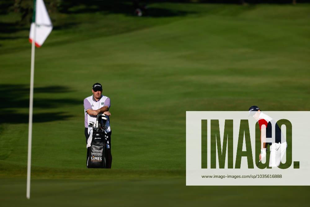 Darius VAan Driel of The Netherlands during Acciona Open de Espana, Round 2, Golf tournament celebrated at Club de Campo on October 13, 2023, in Madrid, Spain. MADRID SPAIN - ZUMAa181 20231013_zaa_a181_084