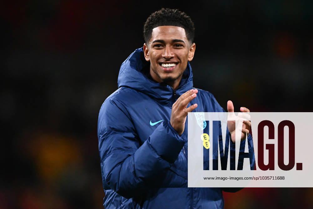 Jude Bellingham during the International Friendly, Länderspiel, Nationalmannschaft match between England and Australia at Wembley Stadium on October 13, 2023 in London, England. England v Australia - International Friendly
