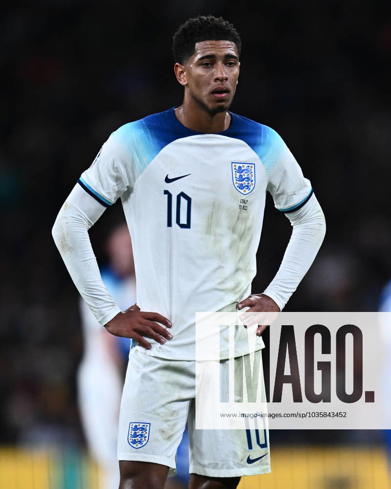 Jude Bellingham of England during the UEFA EURO, EM, Europameisterschaft,Fussball 2024 European qualifier match between England and Italy at Wembley Stadium on October 17, 2023 in London, England. Photo Sebastian Frej England v Italy: Group C - UEFA EURO 2024 European Qualifiers