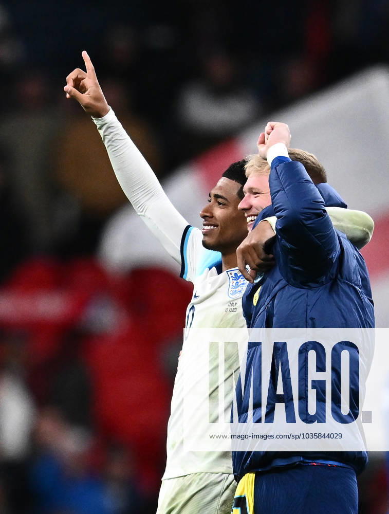 Jude Bellingham during the UEFA EURO, EM, Europameisterschaft,Fussball 2024 European qualifier match between England and Italy at Wembley Stadium on October 17, 2023 in London, England. Photo Sebastian Frej England v Italy: Group C - UEFA EURO 2024 European Qualifiers