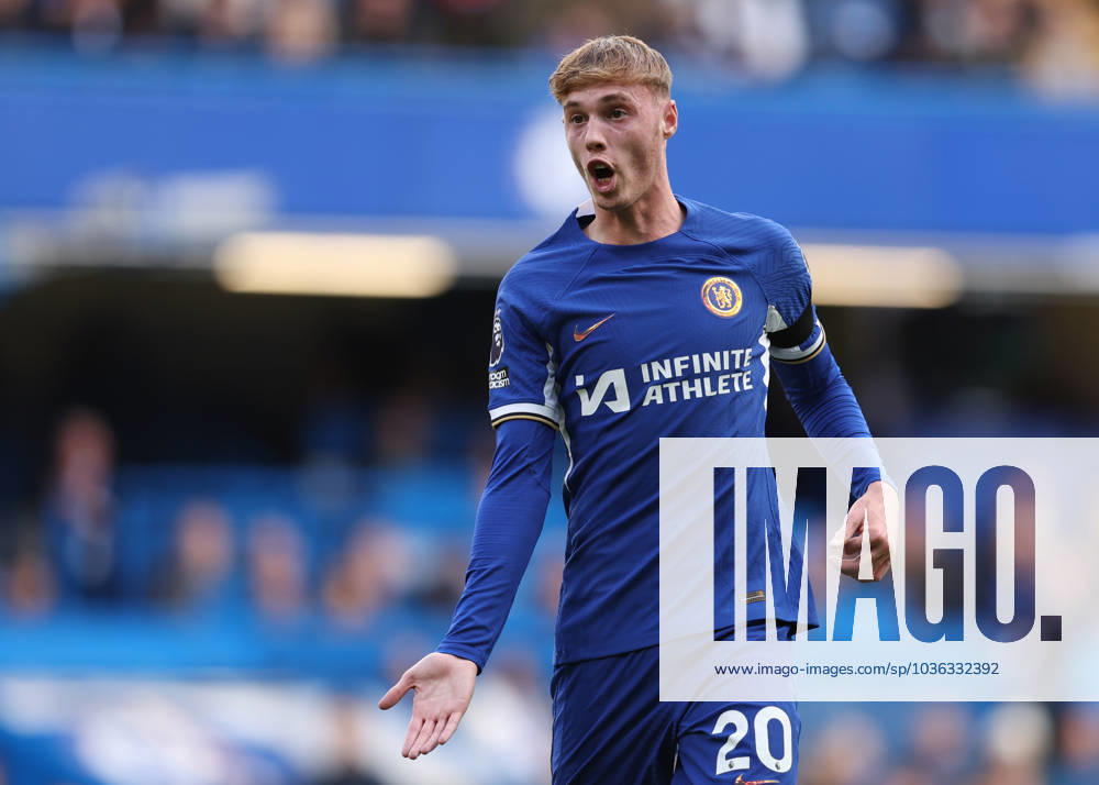 London, England, 28th October 2023. Cole Palmer of Chelsea during the Premier League match at Stamford Bridge, London. Picture credit should read: Paul Terry Sportimage . SPI-2685-0094