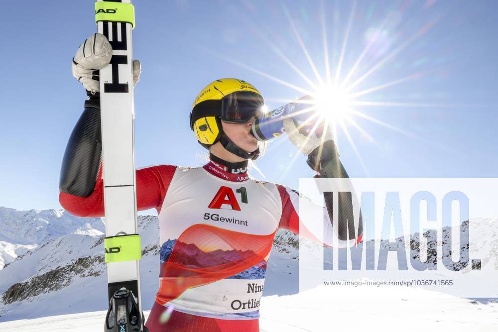 ALPINE SKIING - Ski Austria, training SOELDEN,AUSTRIA,08.NOV.23 - ALPINE SKIING - Ski Austria, downhill, training, ladies. Image shows Nina Ortlieb (AUT). GEPAxpictures xPatrickxSteiner