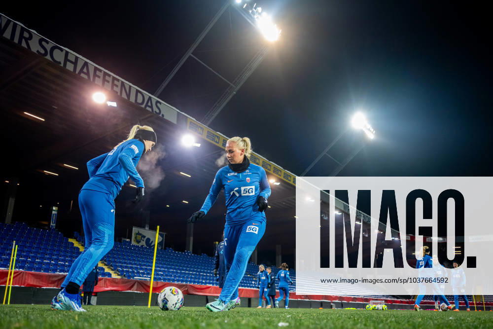 Cathinka Tandberg of the Norwegian women s national football team during a training session on December 4, 2023 in Sankt Pölten. Photo: Vegard Grott BILDBYRAN kod VG VG0567 bbeng fotboll football soccer fotball norge norway women dam nations league träning practice training trening st pölten
