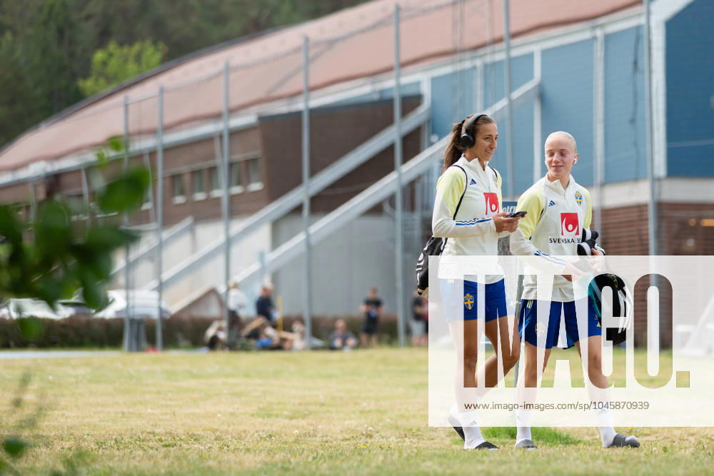 Anna Sandberg of Sweden during a training session on June 2, 2024 in Stockholm. Photo: Axel Boberg BILDBYRAN COP 258 AX0092 fotboll football soccer sweden sverige training practice träning bbeng dam