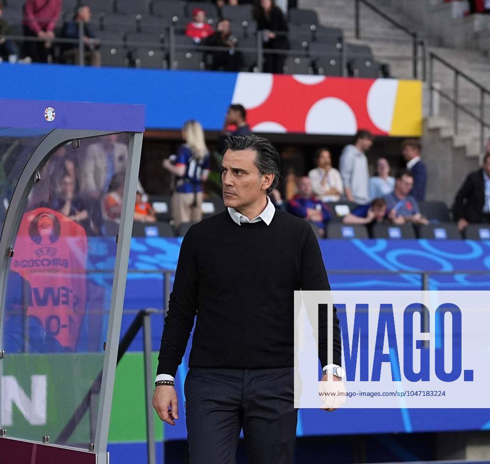 Turkiye s head coach Vincenzo Montella during UEFA EURO, EM, Europameisterschaft,Fussball 2024 quarter final football match between Turkiye and Netherlands at Olympiastadion in Berlin, Germany, on 6 July, 2024. (Photo: