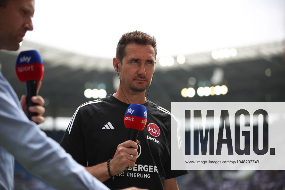 Miroslav Klose ( 1. FC Nuernberg, Chef-Trainer ) Karlsruher SC vs. 1. FC Nuernberg, Fussball, 2. Liga, 1. Spieltag, 2024 2025, 03.08.2024 , DFL REGULATIONS PROHIBIT ANY USE OF PHOTOGRAPHS AS IMAGE SEQUENCES AND OR QUASI-VIDEO. Karlsruher SC vs. 1. FC Nuernberg, Fussball, 2. Liga, 1. Spieltag, 2024 2025, 03.08.2024 Karlsruhe
