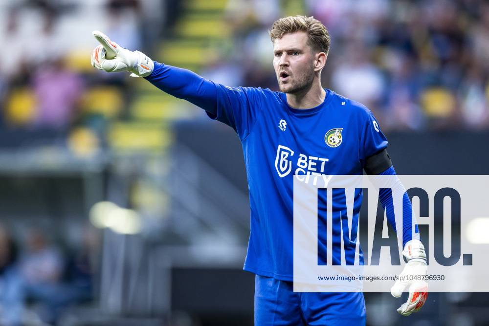 SITTARD - Fortuna Sittard goalkeeper Mattijs Branderhorst during the Dutch Eredivisie match between Fortuna Sittard and Almere City FC at the Fortuna Sittard Stadium on August 16, 2024 in Sittard, Netherlands. ANP MARCEL VAN HOORN Dutch Eredivisie 2024 25 ANPxSportx IVx 506118504 originalFilename: 506118504