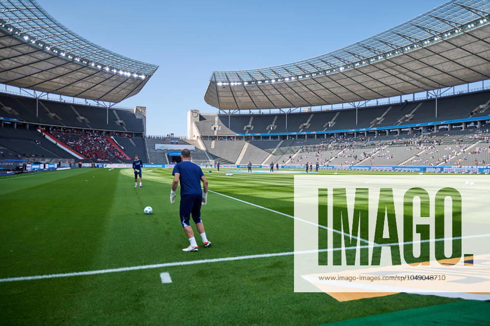 Stimmungsbild Olympiastadion Berlin, GER, Hertha BSC vs. SSV Jahn Regensburg, Fussball Herren, 2. Bundesliga, Saison 2024 2025, 03. Spieltag, 24.08.2024. (DFL REGULATIONS PROHIBIT ANY USE OF PHOTOGRAPHS AS IMAGE SEQUENCES AND OR QUASI - VIDEO). GER, Hertha BSC vs. SSV Jahn Regensburg, Fussball Herren, 2. Bundesliga, Saison 2024 2025, 03. Spieltag, 24.08.2024. Berlin
