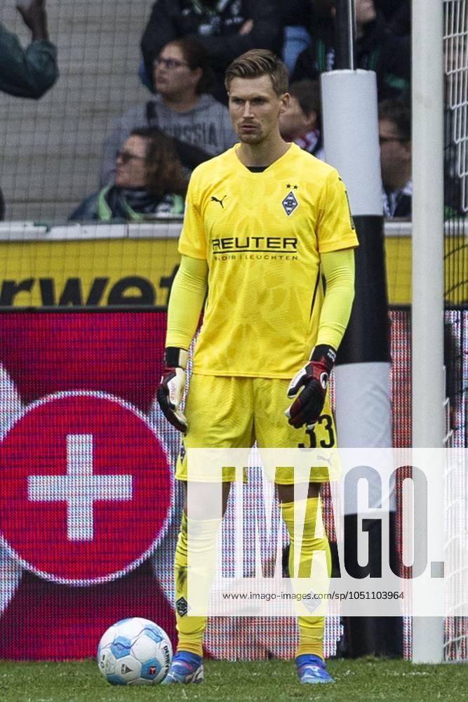 Moritz Nicolas (Borussia Moenchengladbach, 33). Moenchengladbach, Fussball 1.Bundesliga 5. Spieltag, Spieltag 5, Borussia Moenchengladbach - 1. FC Union Berlin, 28.09.2024, Borussia-Park, Moenchengladbach. DFL regulations prohibit any use of photographs as image sequences and or quasi-video Â