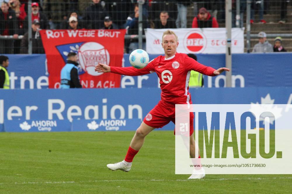 Frankfurt am Main, PSD Bank Arena Regionalliga Südwest Saison 2024 2025 Eintracht Frankfurt II - Kickers Offenbach (OFC) Ron Berlinski (21, OFC)