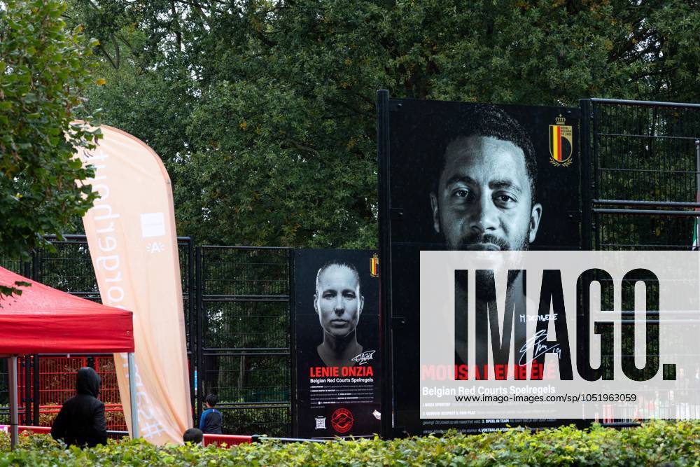 Illustration picture taken during the opening of a Belgian Red Court soccer field for youths in Borgerhout, Antwerp on Wednesday 09 October 2024. The Royal Belgian Football Association sponsors the opening of soccer courts in the whole country. WARDxVANDAEL x102224665x