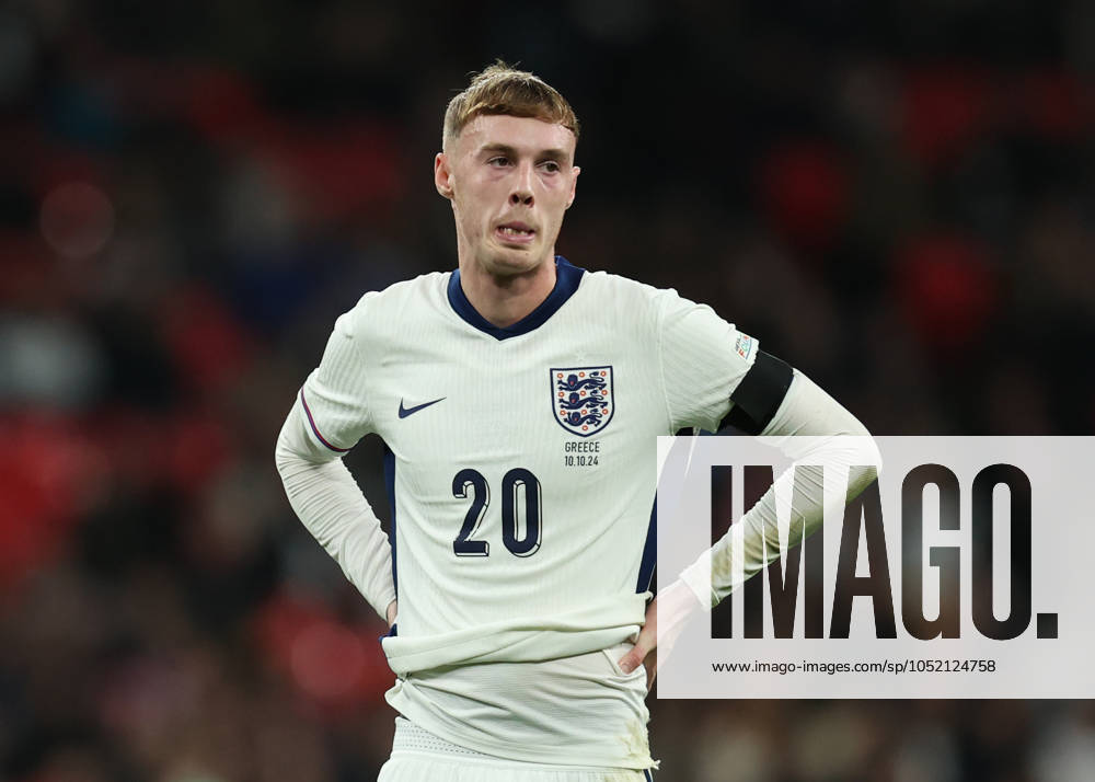 London, England, 10th October 2024. Cole Palmer of England during the UEFA Nations League match at Wembley Stadium, London. Picture credit should read: Paul Terry Sportimage . SPI-3369-0128