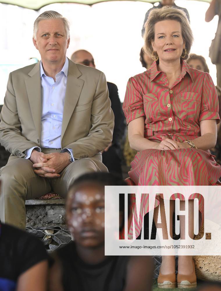 State Visit of King Philippe and Queen Mathilde to South Africa (Day 5) CAPE TOWN, SOUTH AFRICA - MARCH 26 : State Visit of King Philippe and Queen Mathilde to South Africa (Day 5) - King Philippe & Queen Mathilde visit of Philippi Village - Lunch at Den Anker - King Philippe & Queen Mathilde visit the UNESCO World Heritage site Kirstenbosch on 26, 2023 in Cape Town, South Africa, 26 03 2023 Cape Town South Africa