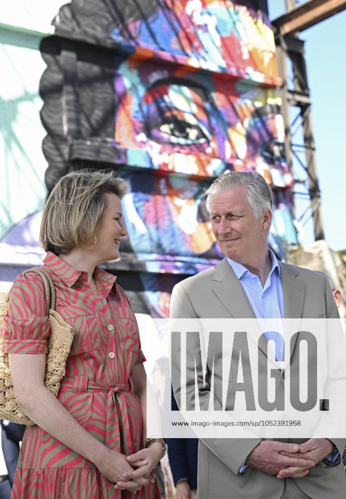 State Visit of King Philippe and Queen Mathilde to South Africa (Day 5) CAPE TOWN, SOUTH AFRICA - MARCH 26 : State Visit of King Philippe and Queen Mathilde to South Africa (Day 5) - King Philippe & Queen Mathilde visit of Philippi Village - Lunch at Den Anker - King Philippe & Queen Mathilde visit the UNESCO World Heritage site Kirstenbosch on 26, 2023 in Cape Town, South Africa, 26 03 2023 Cape Town South Africa