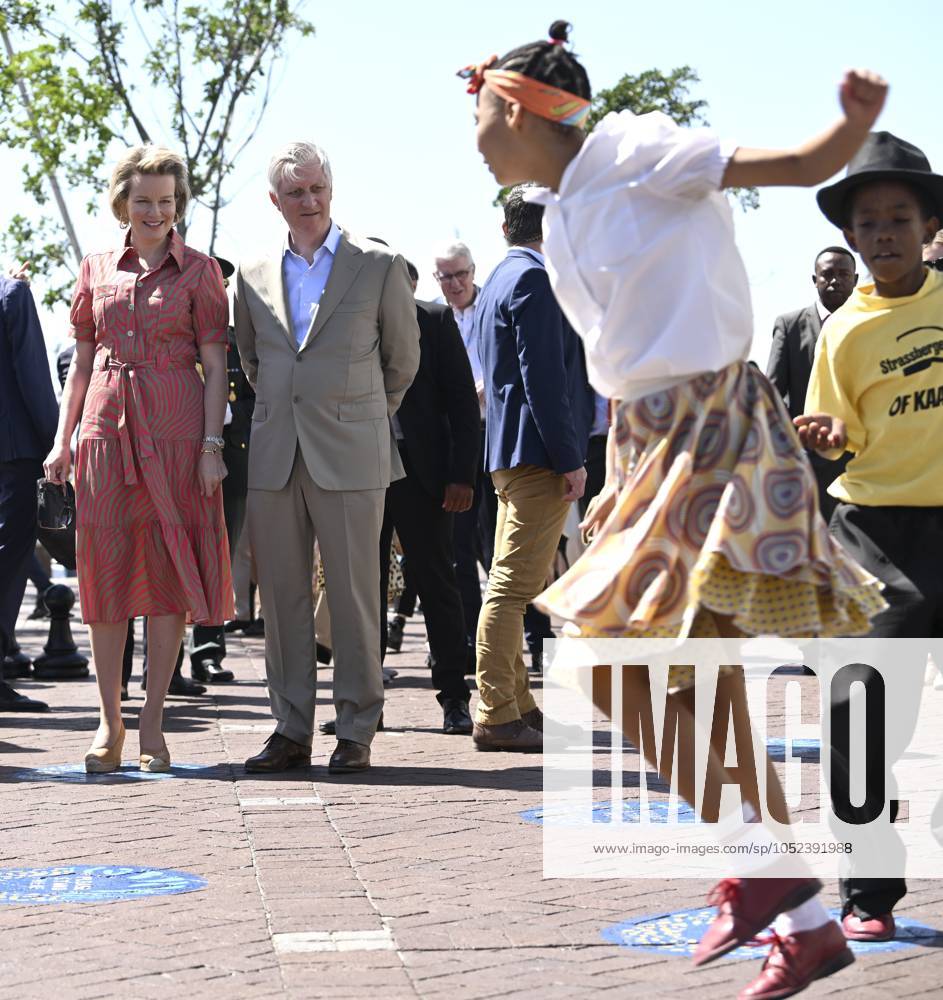 State Visit of King Philippe and Queen Mathilde to South Africa (Day 5) CAPE TOWN, SOUTH AFRICA - MARCH 26 : State Visit of King Philippe and Queen Mathilde to South Africa (Day 5) - King Philippe & Queen Mathilde visit of Philippi Village - Lunch at Den Anker - King Philippe & Queen Mathilde visit the UNESCO World Heritage site Kirstenbosch on 26, 2023 in Cape Town, South Africa, 26 03 2023 Cape Town South Africa