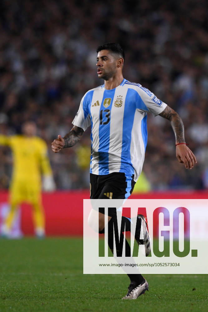 Cristian Romero of Argentina during the FIFA World Cup, WM, Weltmeisterschaft, Fussball 2026 South American Qualifier match between Argentina and Bolivia at Estadio Mas Monumental Antonio Vespucio Liberti on October 15, 2024 in Buenos Aires, Argentina. Photo by D.Halisz SFSI Argentina v Bolivia - FIFA World Cup 2026 Qualifier