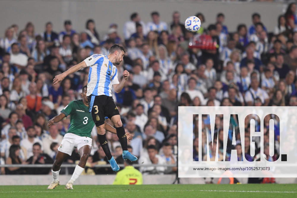 Nicolas Tagliafico of Argentina during the FIFA World Cup, WM, Weltmeisterschaft, Fussball 2026 South American Qualifier match between Argentina and Bolivia at Estadio Mas Monumental Antonio Vespucio Liberti on October 15, 2024 in Buenos Aires, Argentina. Photo by D.Halisz SFSI Argentina v Bolivia - FIFA World Cup 2026 Qualifier