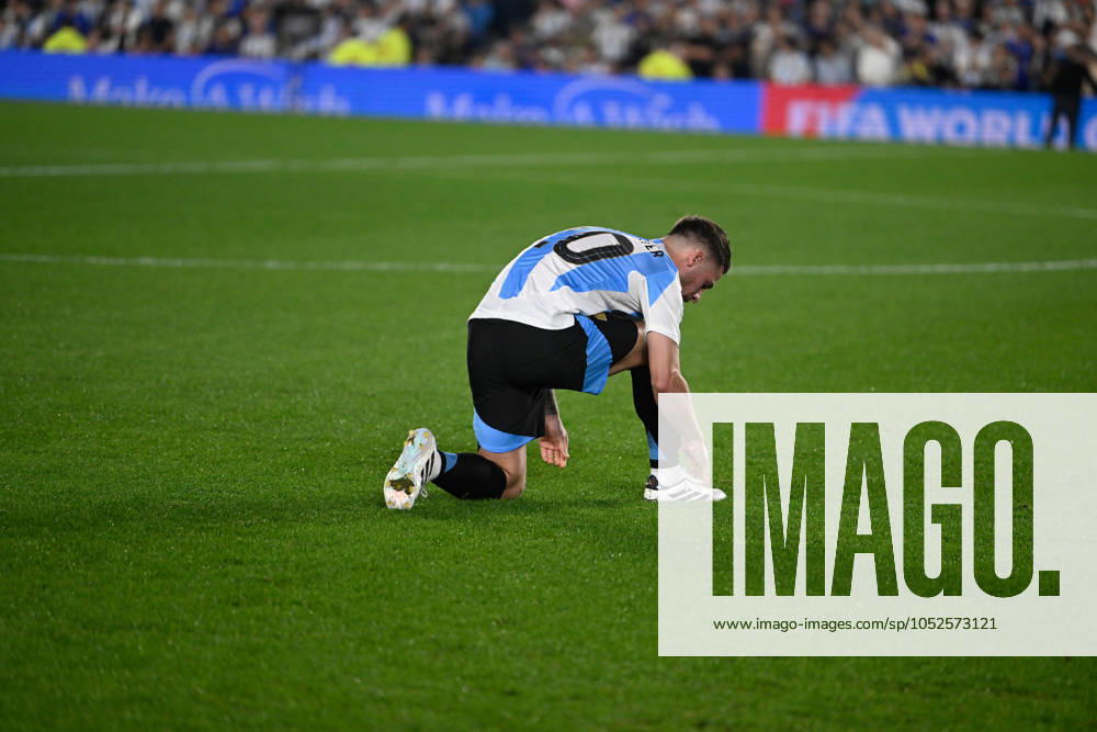 Alexis Mac Allister of Argentina looks on during the FIFA World Cup, WM, Weltmeisterschaft, Fussball 2026 South American Qualifier match between Argentina and Bolivia at Estadio Mas Monumental Antonio Vespucio Liberti on October 15, 2024 in Buenos Aires, Argentina. Photo by D.Halisz SFSI Argentina v Bolivia - FIFA World Cup 2026 Qualifier