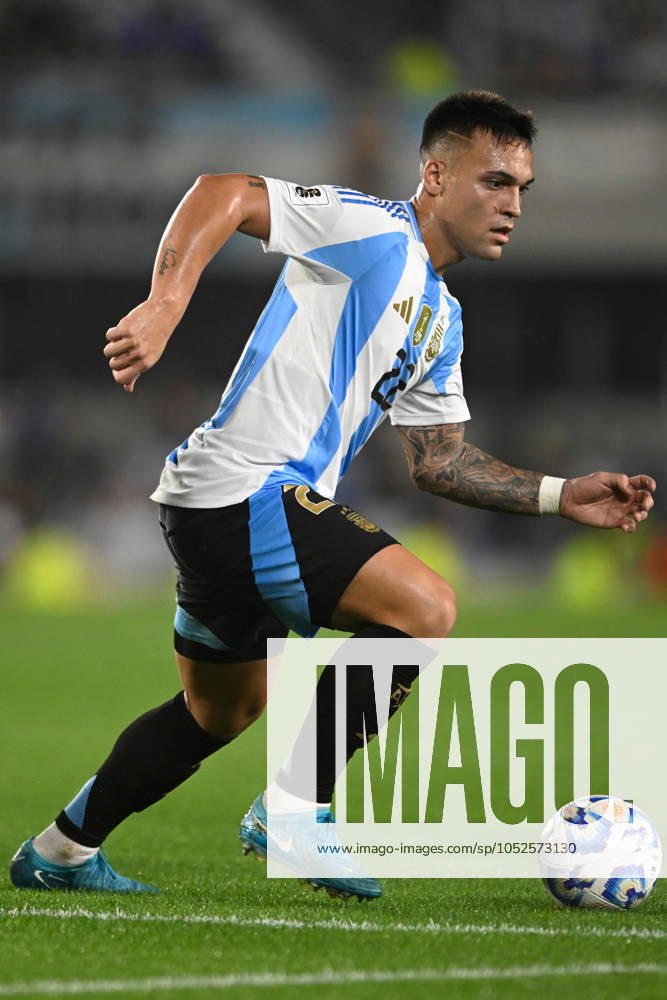 Lautaro Martinez of Argentina during the FIFA World Cup, WM, Weltmeisterschaft, Fussball 2026 South American Qualifier match between Argentina and Bolivia at Estadio Mas Monumental Antonio Vespucio Liberti on October 15, 2024 in Buenos Aires, Argentina. Photo by D.Halisz SFSI Argentina v Bolivia - FIFA World Cup 2026 Qualifier