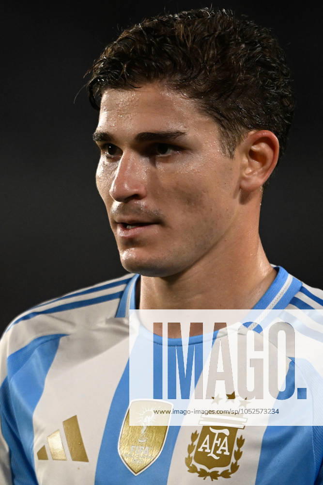 Julian Alvarez of Argentina looks on, headshot during the FIFA World Cup, WM, Weltmeisterschaft, Fussball 2026 South American Qualifier match between Argentina and Bolivia at Estadio Mas Monumental Antonio Vespucio Liberti on October 15, 2024 in Buenos Aires, Argentina. Photo by D.Halisz SFSI Argentina v Bolivia - FIFA World Cup 2026 Qualifier