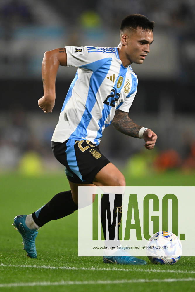 Lautaro Martinez of Argentina during the FIFA World Cup, WM, Weltmeisterschaft, Fussball 2026 South American Qualifier match between Argentina and Bolivia at Estadio Mas Monumental Antonio Vespucio Liberti on October 15, 2024 in Buenos Aires, Argentina. Photo by D.Halisz SFSI Argentina v Bolivia - FIFA World Cup 2026 Qualifier