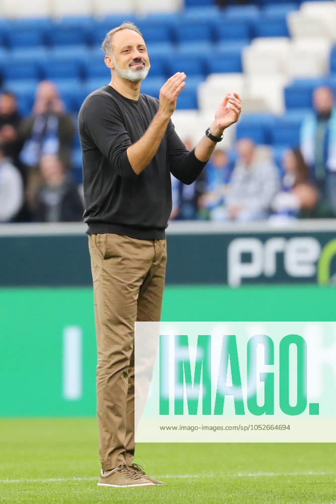 Fussball 1.Bundesliga, TSG 1899 Hoffenheim - VfL Bochum, v.l. Trainer Pellegrino Matarazzo (TSG 1899 Hoffenheim) nach dem Spiel, after the match Sinsheim