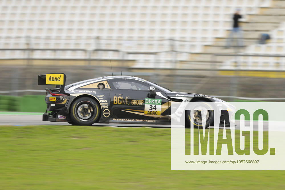 Hockenheim, Deutschland 18.-20. Oktober 2024: ADAC GT Masters Finale - Hockenheimring 2024 Im Bild: Denis Bulatov Mike David Ortmann (Walkenhorst Motorsport Aston Martin Vantage GT3 Evo) Hockenheimring Baden Württemberg