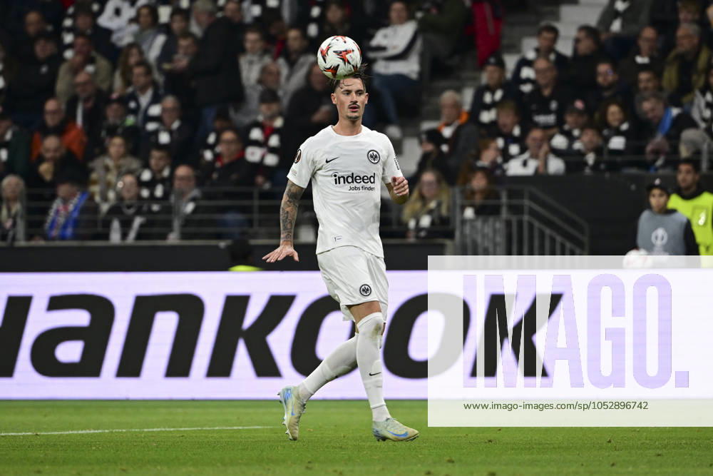 Robin Koch 4 (Eintracht Frankfurt), Eintracht Frankfurt vs. Riga FS, Europa League, 1. Runde, 24.10.2024 Frankfurt Hessen Deutschland