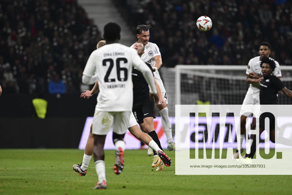 Robin Koch 4 (Eintracht Frankfurt), Eintracht Frankfurt vs. Riga FS, Europa League, 1. Runde, 24.10.2024 Frankfurt Hessen Deutschland