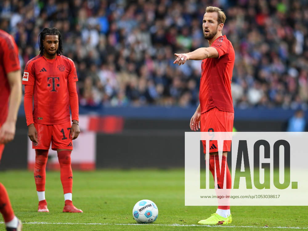 Harry Kane (FC Bayern Muenchen) gestikuliert, gestik waehrend des Spiels der 1. Bundesliga zwischen VfL Bochum 1848 und FC Bayern München, Vonovia Ruhrstadion am 27. October 2024 in Bochum, Deutschland. (Foto von Ralf Treese DeFodi Images) +++ Harry Kane (FC Bayern Muenchen) gestures during the Bundesliga match between VfL Bochum 1848 and FC Bayern München at Vonovia Ruhrstadion on October 27, 2024 in Bochum, Germany. (Photo by Ralf Treese DeFodi Images) DFL regulations prohibit any use of photographs as image sequences and or quasi-video. not used in POL SRB CRO FRA GBR NED ITA USA Defodi-521_BOCFCB20241027_022