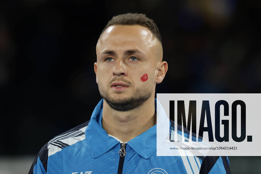 Napoli s Stanislav Lobotka during the Serie A soccer match between Napoli and Roma at the Diego Armando Maradona Stadium in Naples, southern italy - Sunday , November 24 , 2024. - Soccer .