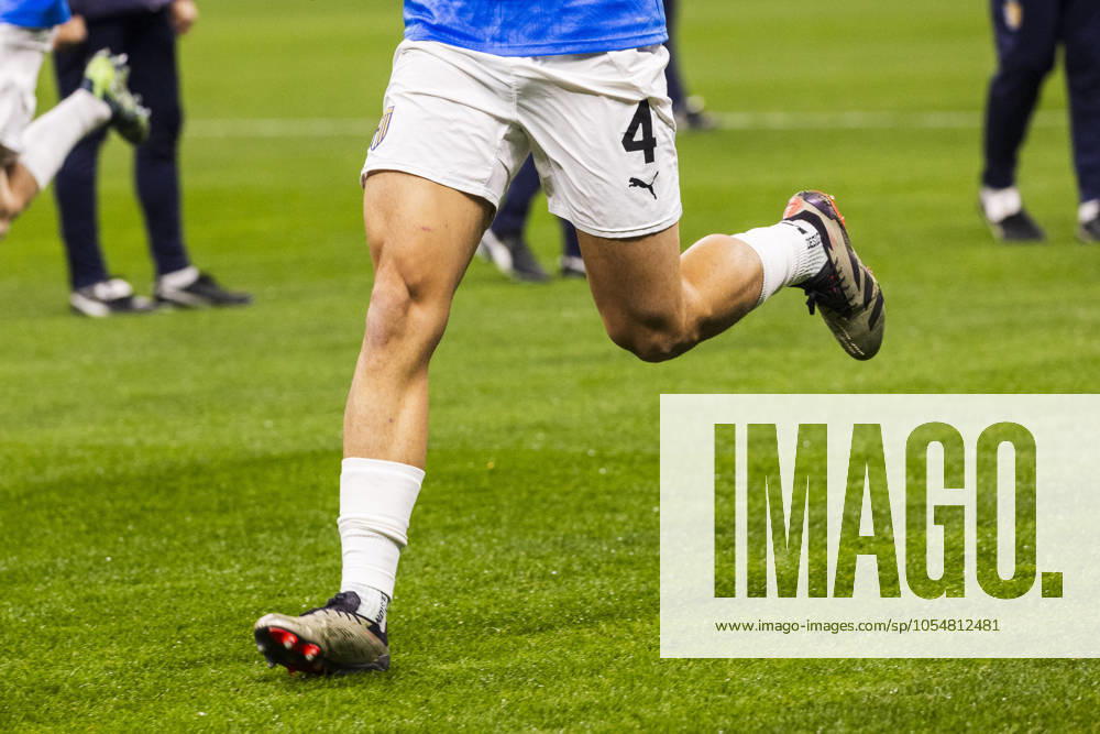 FC Internazionale V Parma Calcio - Serie A Botond Balogh wears Adidas Predator Elite Firm Ground during the Serie A match between FC Internazionale and Parma Calcio at Stadio Giuseppe Meazza in Milano, Italy, on December 6, 2024. Milano Milano Italy