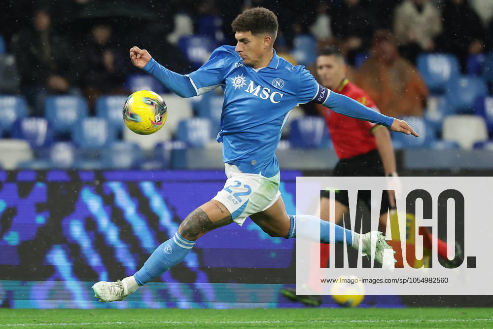 Napolis Giovanni Di Lorenzo during the Serie A soccer match between Napoli and Lazio at the Diego Armando Maradona Stadium in Naples, southern italy - Sunday , December 08 , 2024. - Soccer .